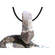 Bergkristall "Zepterquarz / Szepterquarz" XXL Natur-Kristall gebohrt - Rarität - ca. 4,3 cm x 1,7 cm x 1,7 cm