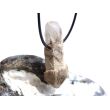 Bergkristall "Zepterquarz / Szepterquarz" XXL Natur-Kristall gebohrt - Rarität - ca. 4,7 cm x 1,8 cm x 1,3 cm