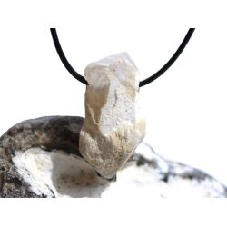 Bergkristall "Zepterquarz / Szepterquarz" XL Natur-Kristall gebohrt - Rarität - ca. 3,9 cm x 2,1 cm x 1,5 cm