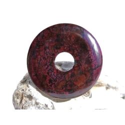 Sugilith Donut 40 mm (5 mm stark) - Rarität - schöne Qualität -