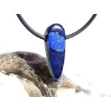 Azurit-Malachit natur Schmuckstein / Scheibenstein gebohrt - Handarbeit - Rarität - Sonderqualität - ca. 2,5 cm x 0,8 cm x 0,5 cm