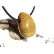 Ozeanachat Trommelstein gebohrt (Ozeanchalcedon / Ozeanjaspis) - schöne Qualität - ca. 2,3 cm x 1,6 cm x 1,3 cm
