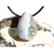 Ozeanachat Trommelstein gebohrt (Ozeanchalcedon / Ozeanjaspis) - AA-Sonderqualität - ca. 2,5 cm x 2 cm x 1,3 cm