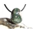 Ozeanachat Trommelstein gebohrt (Ozeanchalcedon / Ozeanjaspis) - schöne Qualität - ca. 2,3 cm x 1,8 cm x 1,4 cm