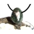 Ozeanachat Trommelstein gebohrt (Ozeanchalcedon / Ozeanjaspis) - schöne Qualität - ca. 2,3 cm x 1,8 cm x 1,4 cm