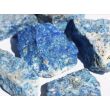 Lapislazuli / Flecklapis Wassersteine-Sonderqualität / Rohsteine extra angetrommelt - ca. 50 g (GKS)