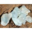 Topas blau natur Kristalle / Rohsteine z. T. angetrommelt - Sonderqualität - Rarität - ca. 20 g