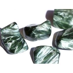 Seraphinit (Klinochlor) Schmucksteine / Trommelsteine -...