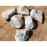 Baryt beige (Schwerspat) Rohsteine extra angetrommelt -...