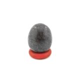 Jaspis grau - Edelstein-Ei - ca. 2,9 cm