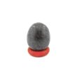 Jaspis grau - Edelstein-Ei - ca. 2,9 cm
