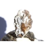 Chalcedon-Rosette Rohstein / Stufe - Sonderqualität - ca. 4,4 cm x 3,2 cm x 0,9 cm (GKS)