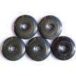 Regenbogenobsidian Donut Edelstein 40 mm (8,5-9,5 mm stark) - Sonderqualität -