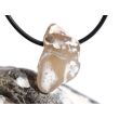 Schlangenhautachat Trommelstein gebohrt - Sonderqualität - ca. 2,6 cm x 1,5 cm x 1,3 cm