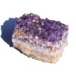 Amethyst Kristallstufe / Ladestufe hell bis mittelhell (Brasilien) - Sonderqualität - ca. 5,8 cm x 4,3 cm x 4,4 cm