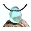 Fluorit grün Trommelsteine gebohrt - Sonderqualität - ca. 2,5 - 3 cm / ca. 10-15 g/St