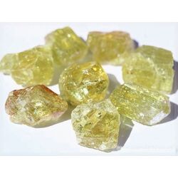 Apatit gelb Kristalle / Rohsteine - Raritt - AA-Sonderqualitt - ca. 2 - 3 cm / ca. 6-10/g St