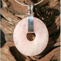 Donuthalter Scharnier-Clip, 925iger Silber, gl�nzend f�r 40 mm Donuts (bis ca. 6 mm Dicke)