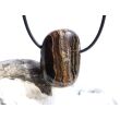 Stromatolith Trommelstein gebohrt - ca. 3,2 cm x 2,1 cm x 1,3 cm