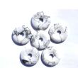 Magnesit Donut Edelstein 40 mm (7 mm stark)