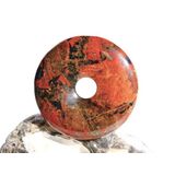 Brekzien-Jaspis Donut 40 mm (6 mm stark)