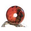 Brekzien-Jaspis Donut 40 mm (6 mm stark)