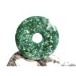 Prasem "Afrikanische Jade" Donut 45 mm (6,5 mm stark)