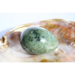 Serpentin - Edelstein-Eier - ca. 4,8 - 5,3 cm