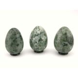 Serpentin - Edelstein-Eier - ca. 4,8 - 5,3 cm
