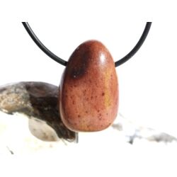 Mookait Trommelstein / Scheibenstein gebohrt - ca. 3 cm x 1,9 cm x 1,1 cm
