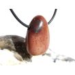 Mookait Trommelstein / Scheibenstein gebohrt - ca. 3 cm x 1,9 cm x 1,1 cm