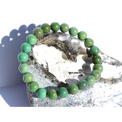 Chrysokoll Armband Kugeln 8 mm - ca. 18 cm -...