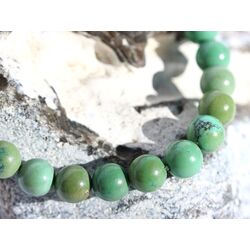 Chrysokoll Armband Kugeln 8 mm - ca. 18 cm - Sonderqualit�t -