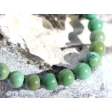 Chrysokoll Armband Kugeln 8 mm - ca. 18 cm -...