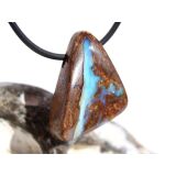 Boulderopal (Edelopal) Schmuckstein gebohrt -...