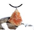 Sonnenstein Rohstein Anhänger Silberöse - AA-Sonderqualität - ca. 3,4 cm x 2,6 cm x 1,1 cm