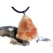 Sonnenstein Rohstein Anhänger Silberöse - AA-Sonderqualität - ca. 3,4 cm x 2,6 cm x 1,1 cm