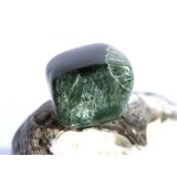 Seraphinit (Klinochlor) Trommelstein / Schmuckstein - Sonderqualität - ca. 2,7 cm x 2,6 cm x 1,3 cm