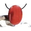 Mookait XXL Schmuckstein Cabochon / Scheibenstein gebohrt - Sonderqualität - ca. 4,1 cm x 3 cm x 0,9 cm