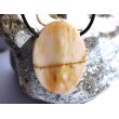 Mookait XXL Schmuckstein Cabochon / Scheibenstein gebohrt - Sonderqualität - ca. 4 cm x 3 cm x 0,8 cm
