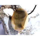 Mookait XXL Schmuckstein Cabochon / Scheibenstein gebohrt - Sonderqualität - ca. 4 cm x 2,9 cm x 0,9 cm