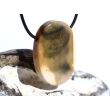 Mookait XXL Schmuckstein Cabochon / Scheibenstein gebohrt - Sonderqualität - ca. 4 cm x 2,9 cm x 0,9 cm