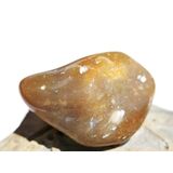 Flint (Feuerstein) XXL Trommelstein - ca. 4,1 cm x 2,9 cm...