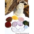 Chakra-Set groß (10 Steine) im Baumwollbeutel (handausgewählt)