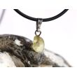 Chrysoberyll Rohsteinform angetrommelt - Anhänger Silberöse Schmuckdose - Sonderqualität - Rarität - ca. 2 cm x 0,7 cm x 0,5 cm