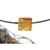 Gold-Beryll (Goldberyll / Beryll Gold) Schmuckstein / Kristall gebohrt - Sonderqualität - Rarität - ca. 0,7 cm x 0,7 cm