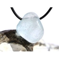 Topas blau natur Regenbogenkristall Trommelstein gebohrt - Raritt - schne Qualitt - ca. 2,5 cm x 2,2 cm x 1,8 cm