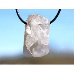 Danburit XXL Kristallstab / Rohstein gebohrt - Sonderqualit�t - Rarit�t - ca. 3,9 cm x 2,2 cm x 1,7 cm