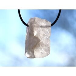 Danburit XXL Kristallstab / Rohstein gebohrt - Sonderqualit�t - Rarit�t - ca. 3,9 cm x 2,2 cm x 1,7 cm