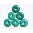 Amazonit dunkel Donut Edelstein 40 mm (6-7 mm stark)